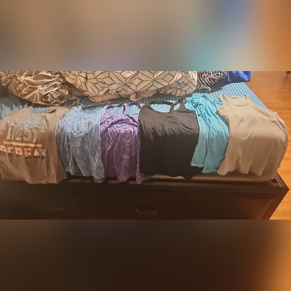6 workout shirts